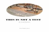 This is Not a Test Playtest 2012