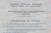 Indian Pharma Abroad View US Journey