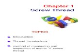 Chapter 1 Screw Thread