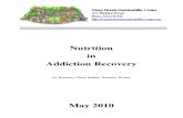 Place Miller, Rebecca - Nutrition in Addiction Recovery Report