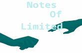 Limited Liability Company Notes