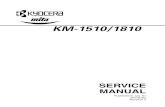 KM-1510, KM-1810 Parts, Service Manual