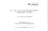 SRM Univ-B_Tech - Curriculum and Syllabus