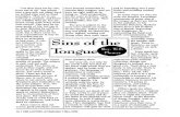 1996 Issue 4 - Sins of the Tongue: Biblical Teaching to Govern Our Speech - Counsel of Chalcedon