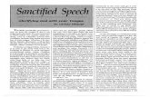 1992 Issue 8 - Sanctified Speech: Glorifying God With Your Tongue - Counsel of Chalcedon