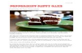 Peppermint Patty Cake