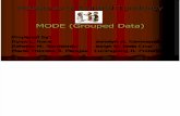 Mode (Grouped Data)