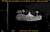 The Ruined Cites of Ceylon