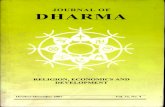 Journal of Dharma Oct - Dec. 2007 Vol. 32 No. 4