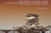 Kenzo Tange and the Metabolist Movement- Urban Utopias of Modern Japan by Zhongjie Lin