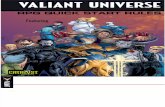 Valiant Universe RPG Quick Start Rules Featuring Unity