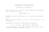 Integral inequalities Constantin P. Niculescu