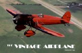 Vintage Airplane - Feb 1983