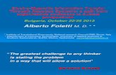 Alberto Foletti - Water Conference 2013