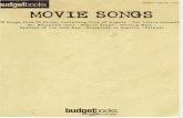 Movie Songs by Budget Books