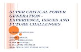 Supercritical Power Generation-Experiences, Issues & Challenges