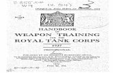 Handbook of Weapon Training Royal Tank Corps