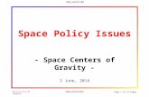 Space Policy-Space Centers of Gravity-Unclassified