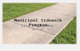 Chardon Sidewalk Program