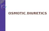 Osmotic Diuretics