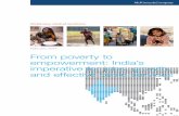 From Poverty to Empowerment Indias Imperative for Jobs Growth and Effectiv