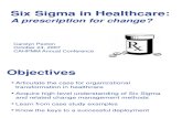 CAHPMM Six Sigma in Healthcare