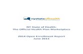 NYSOH Enrollment Report June 2014