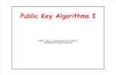 Leksion 8 Public Key Algorithms