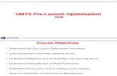 UMTS Pre-Launch Optimization