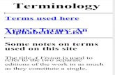 Terminology - FCO