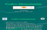 Codex Alimentarius (1)