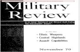 November 1970 Military Review Article on Ethnic Weapons, Race Specific Biological Weapons