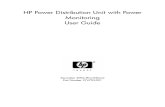 HP Power Distribution Unit With Power Monitoring User Guide
