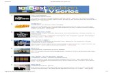 101 Best Written TV Series List