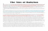 The Sins of Babylon
