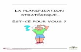 7 La Planification Strategique