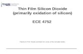 Silicon Oxidation Slides