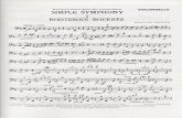 Britten Simple Symphony, Cello
