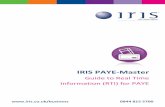 Iris Paye Master Rti Guide