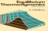 Equilibrium Thermodynamics