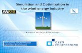 Simulation Optimization in Wind Energy Industry