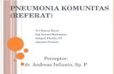 Referat Community aquired pneumonia