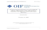 OIF-SPI4-2.01 : SPI 4.2 Interface