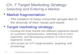 Steps in Developing a Positioning Strategy