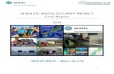 Fiji Annual Report- MWH Water Security Project