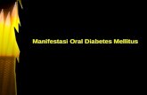 Manifestasi Oral Diabetes Mellitus