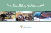 UWEZO REPORT 2013 - The state of Literacy and Numeracy Across East Africa