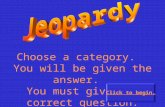 364 Jeopardy Exam 2 Review