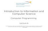 Comp4 Unit5b Lecture Slides