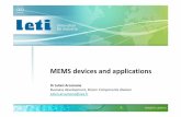 04 Arcamone-MEMS Devices and Applications